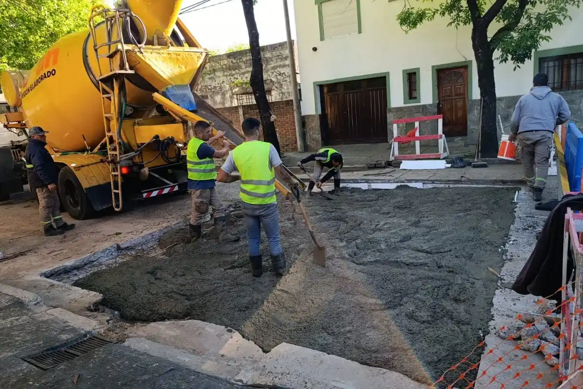 Programa de Reconstrucción Vial +Caminos: Repararon más de 40 baches a lo largo de enero