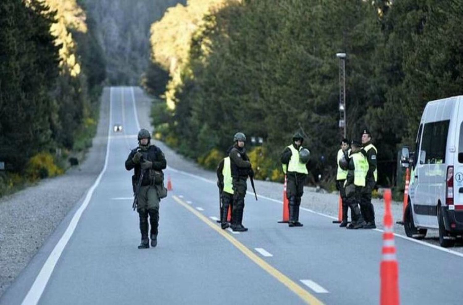 Aseguran que los prefectos fueron atacados a tiros por mapuches