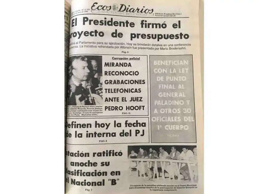 Miércoles 22 de junio de 1988