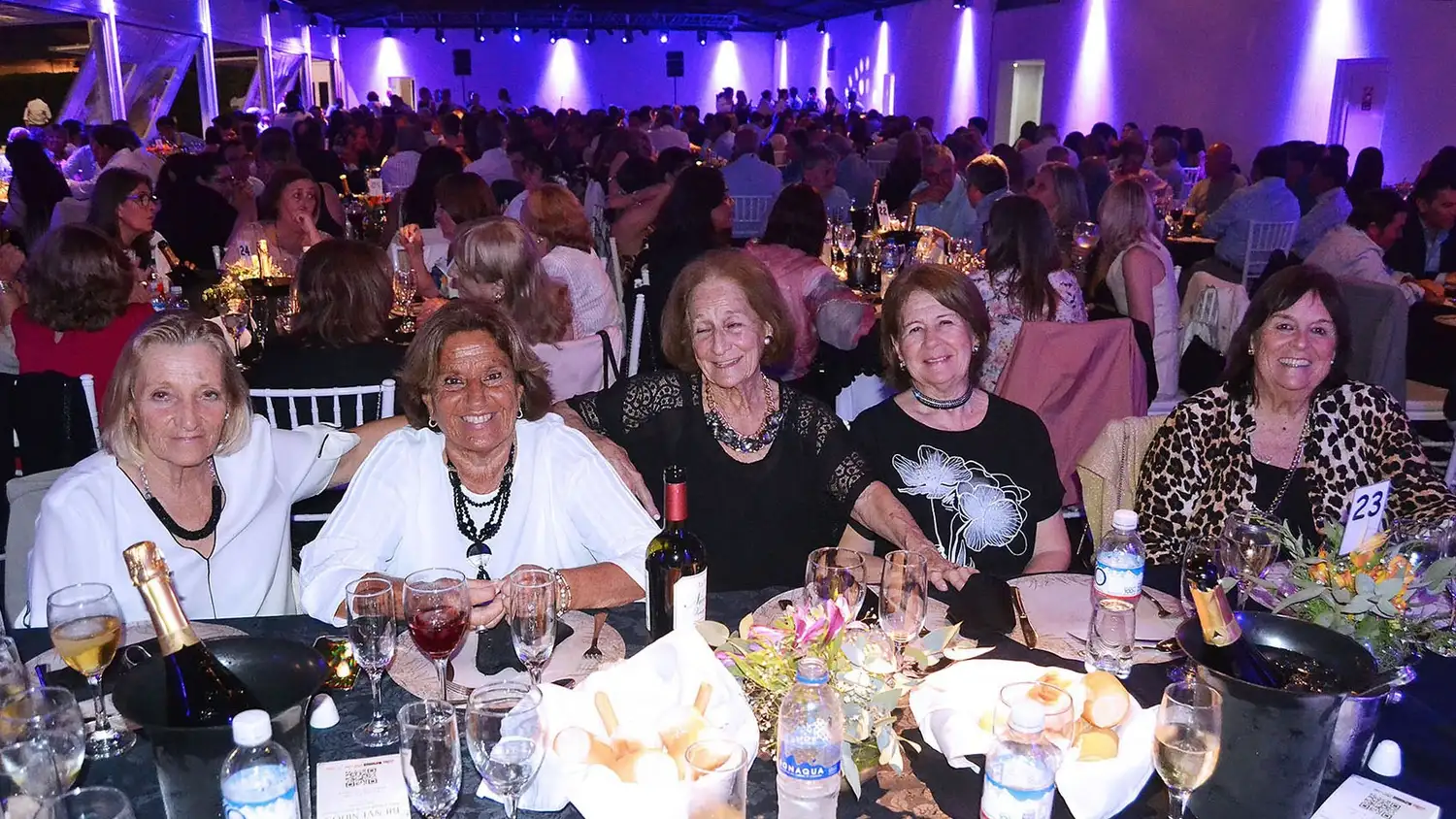 La cena contó con la participación de unas 360 personas.