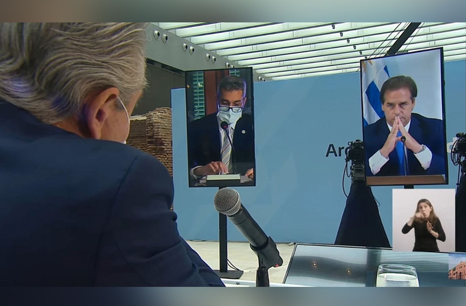 Cruce entre Alberto Fernández y Lacalle Pou por el futuro del Mercosur