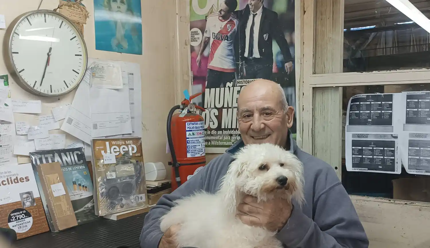 Raúl Alberto “Beto” Laffargue, un canillita que hizo historia en la ciudad.