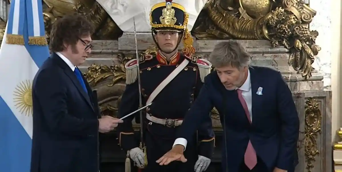 Mahiques juró como Ministro de Justicia de la Nación.