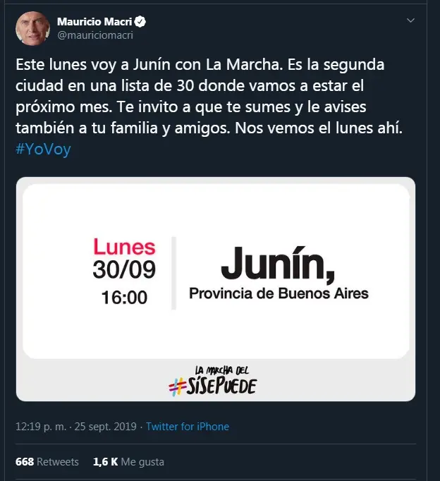 Macri suma anuncios sobre la gira por 30 ciudades