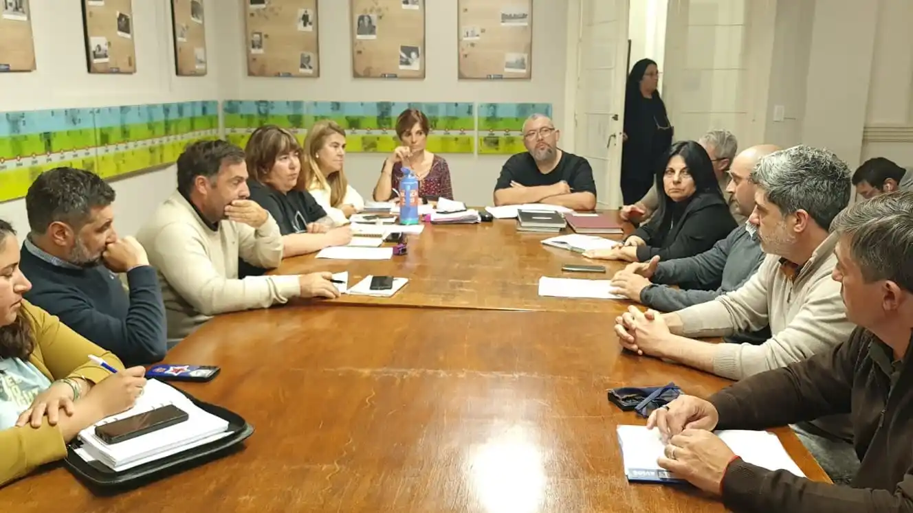 Movida. La mañana de este martes en el Concejo Deliberante.