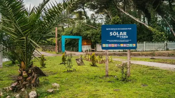 Terminaron las tareas para la puesta en valor del acceso al balneario Solar de Faro