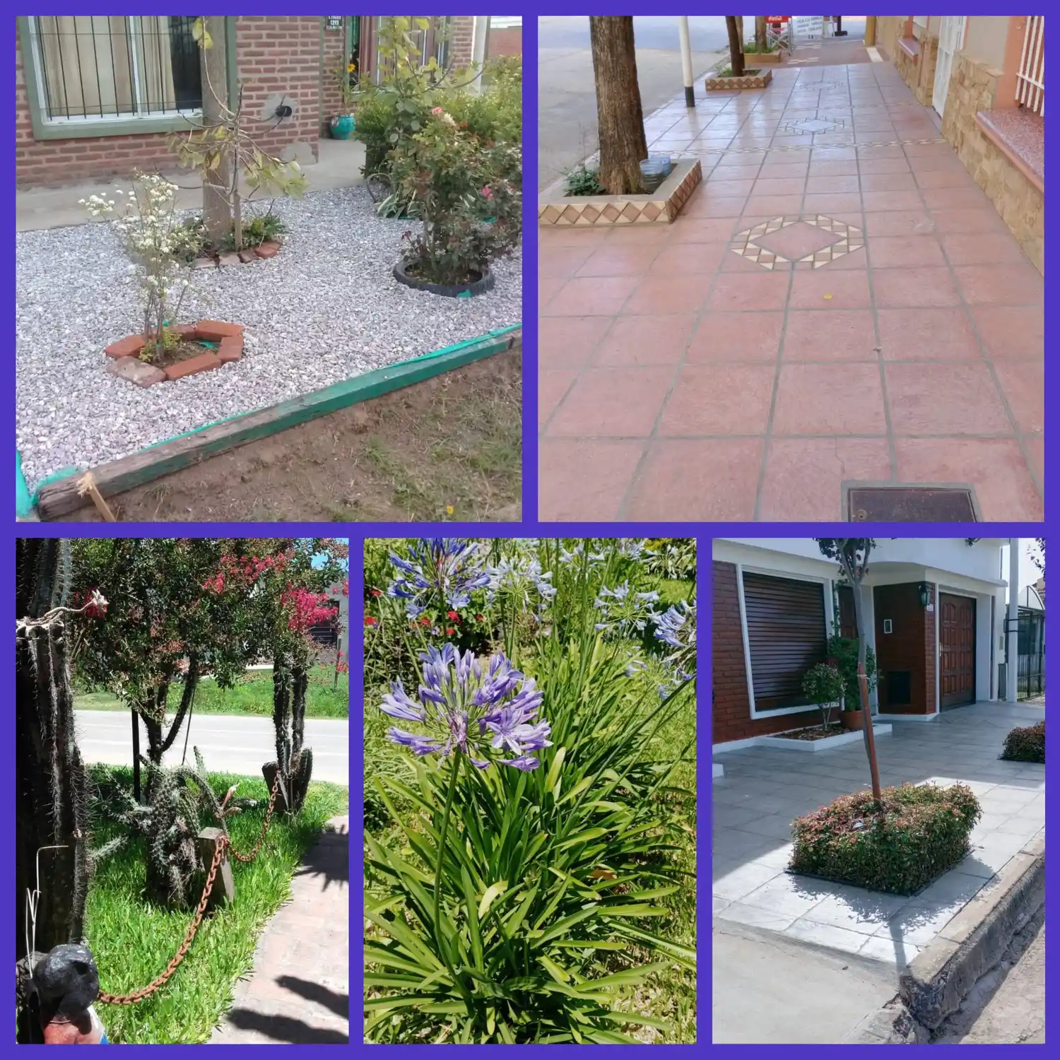 Veredas ejemplares ciudad y Gobernador Castro