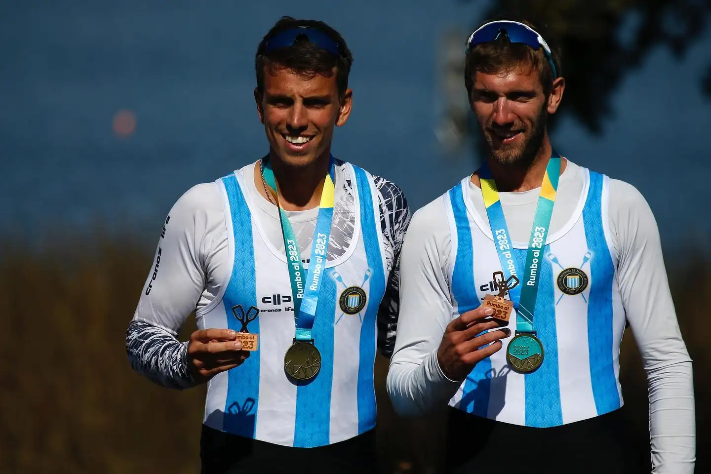 Agustín Scenna bronce en el Pre-Panamericano