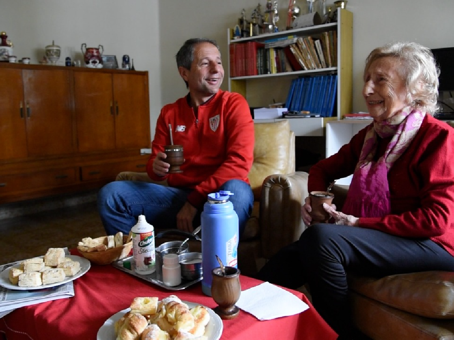 Nelly, la mamá del intendente  