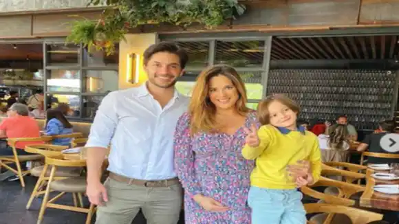 ¡UNA TERNURA! Sabrina Seara y Daniel Elbittar muestran a sus seguidores su segundo bebé