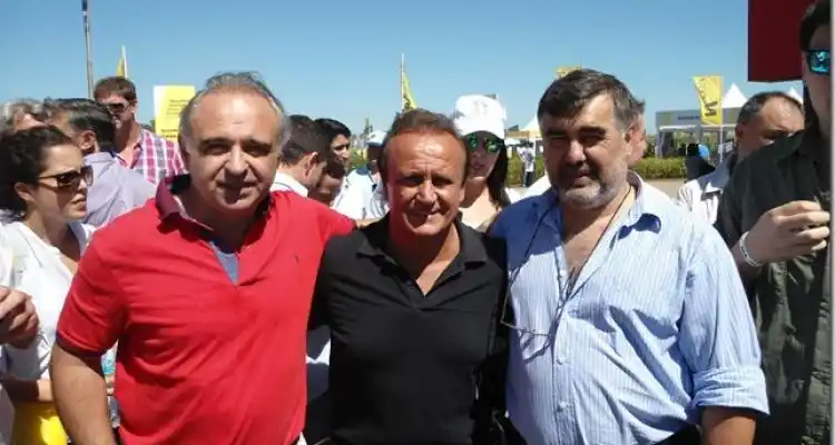 Sergio Rosa acompañó el recorrido del Pro por Expoagro