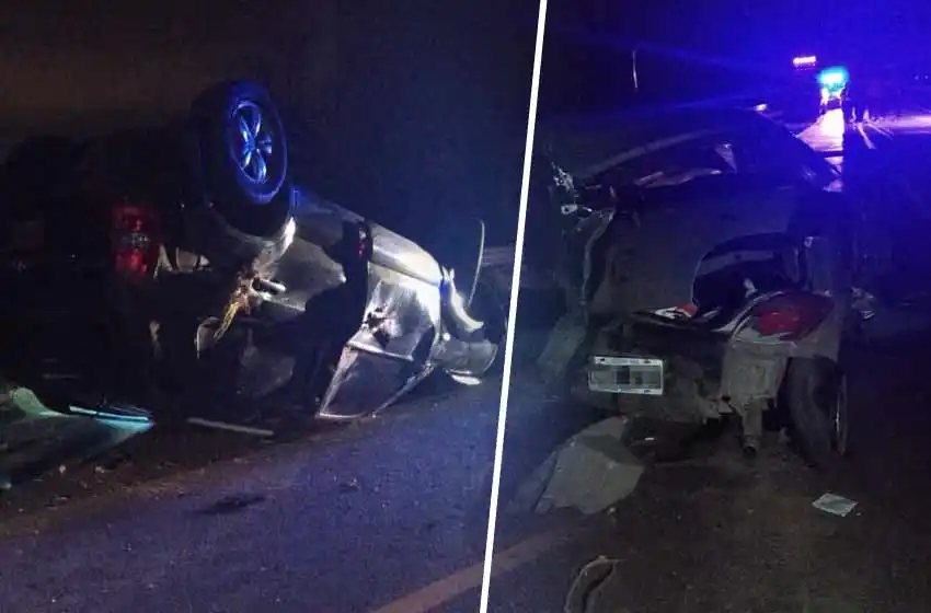 Siniestro fatal en la AO12: un hombre murió tras el choque de un auto contra una camioneta