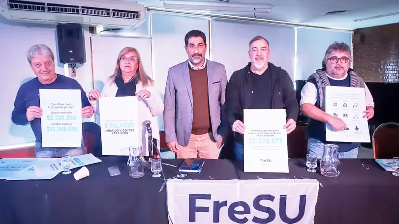 Gremios reclaman un salario mínimo vital y móvil de $2.879.877