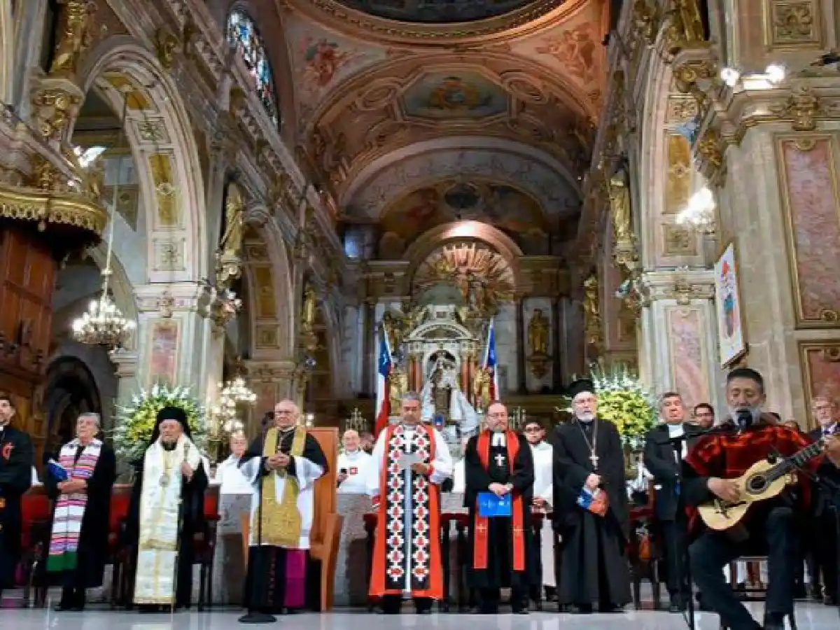 Fernández participa en forma virtual de un Tedeum inédito