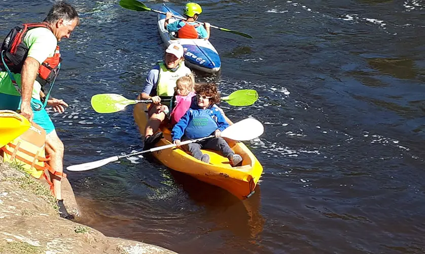Kayak en Las Cascadas