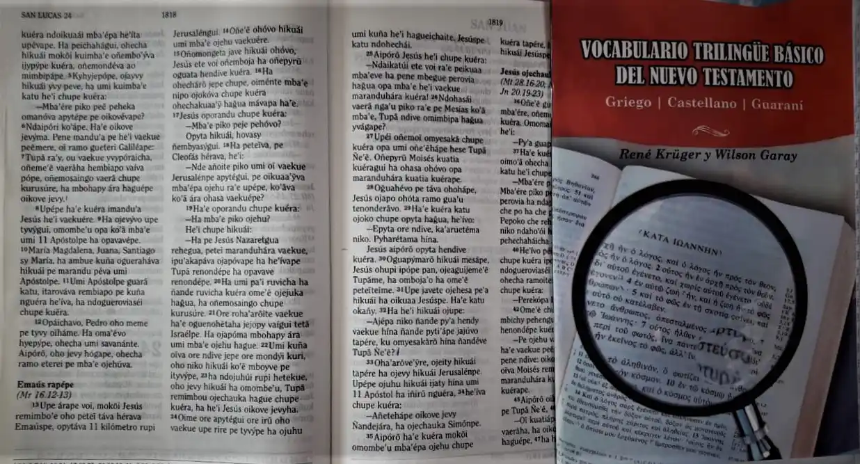 Publican un vocabulario trilingüe básico del NT que incluye el guaraní