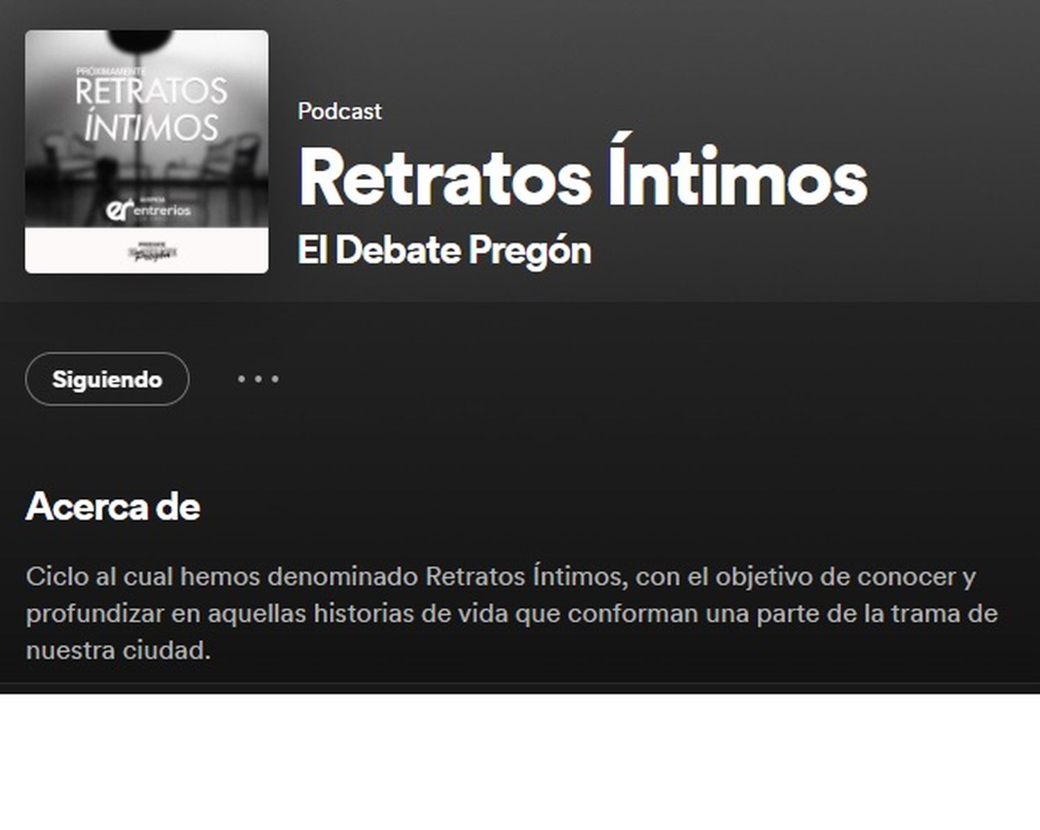 El Debate Pregón en Spotify