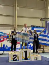 La gualeya Ana González Hauscarriaga brilló en el Mundial de Powerlifting realizado en Buenos Aires