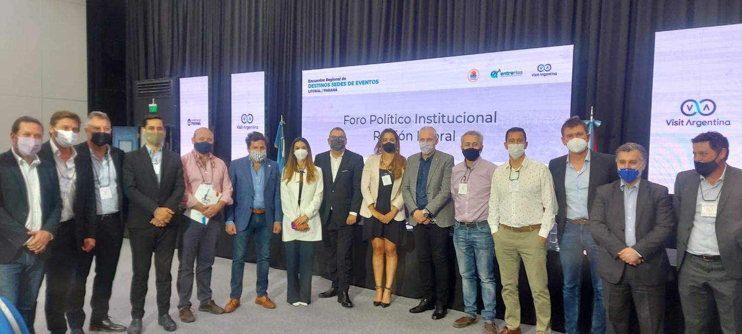 Se inauguró el 1º Encuentro Regional de Destinos Sedes de Eventos – Litoral