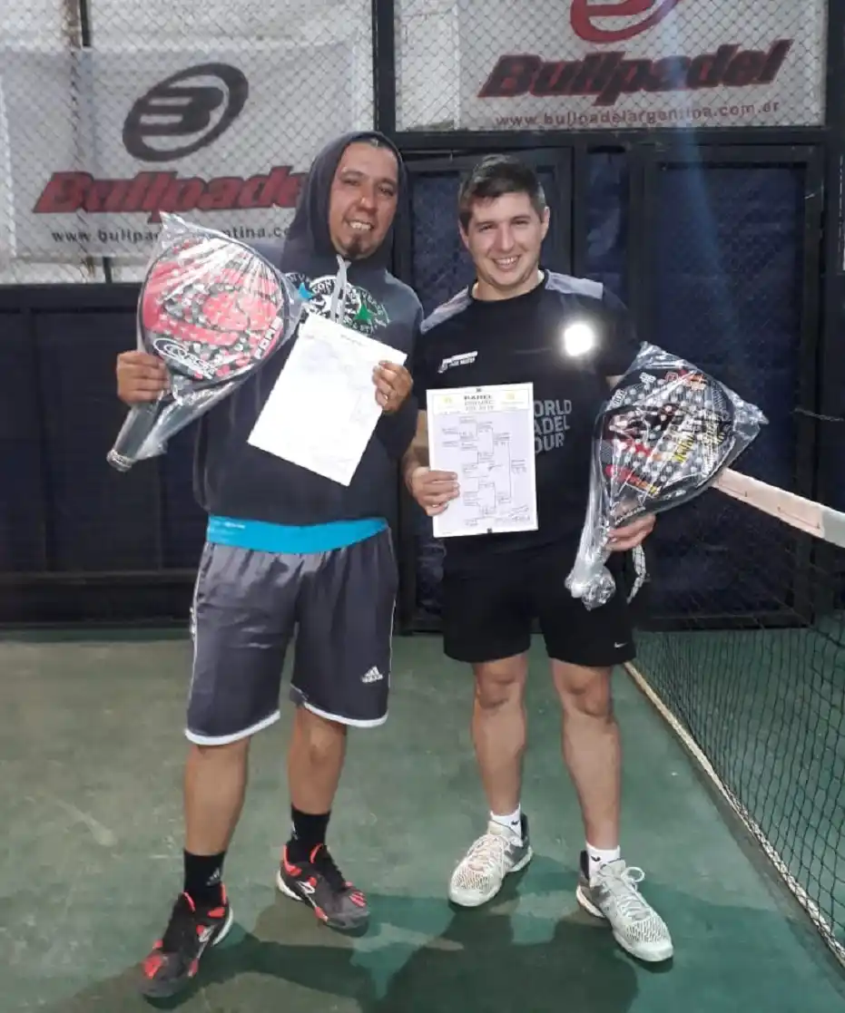 Atonatty y Brajús ganaron la fecha de Séptima Categoría en Tenis del Sol