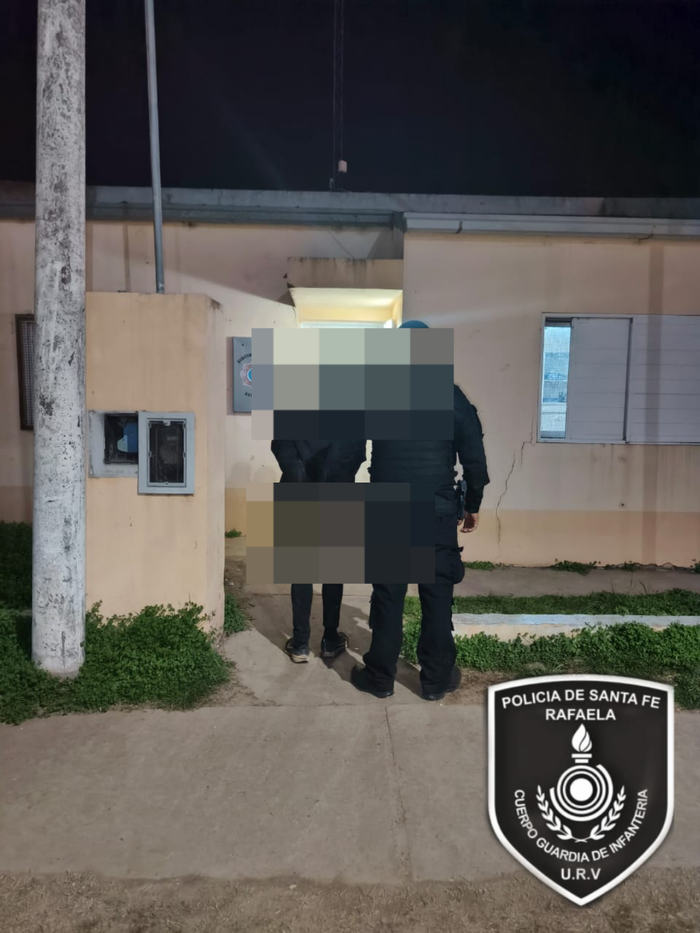 detenido secuestro cables cuchillo en barrio Virgen del Rosario - 1