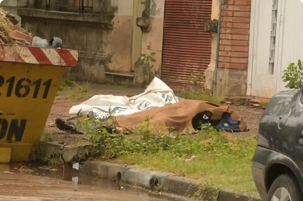 Delincuente muerto en Zavalla y Juan de Garay