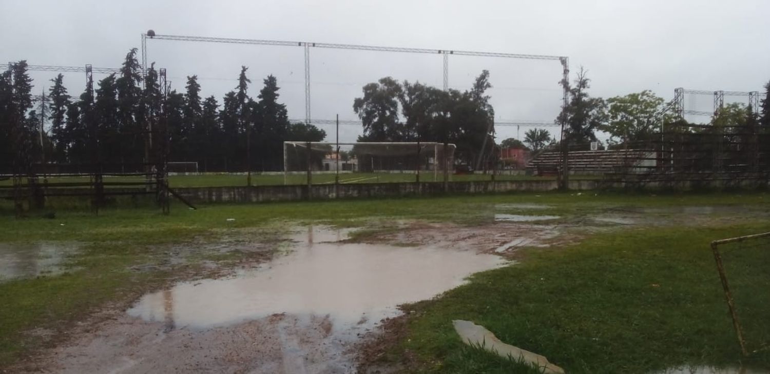 Por la precipitación hubo varias Suspensiones deportivas