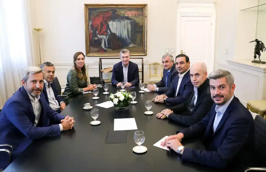 El Presidente repasó las medidas con los gobernadores de Cambiemos