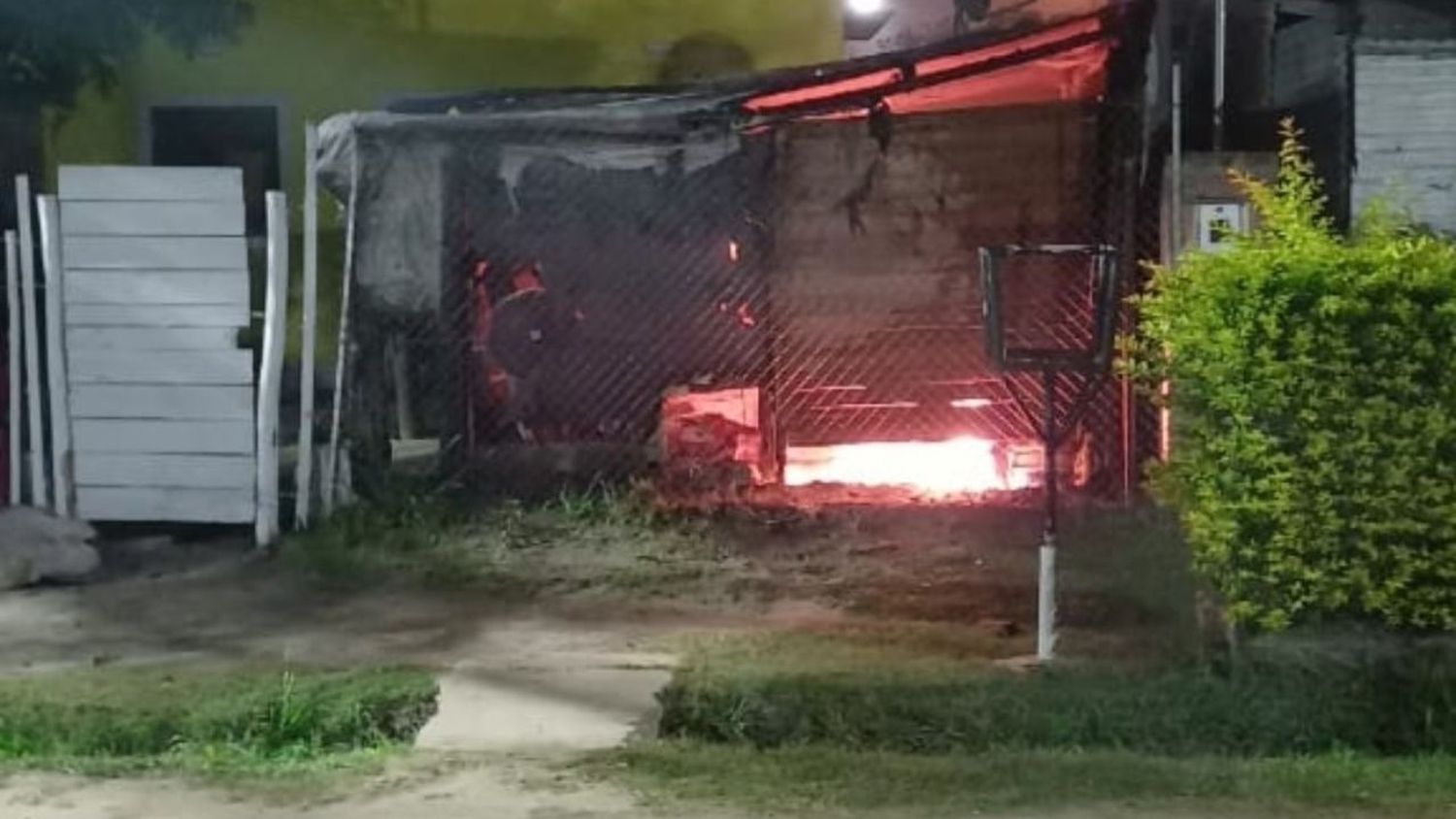 Reconquista: se incendió una casa en barrio Guadalupe