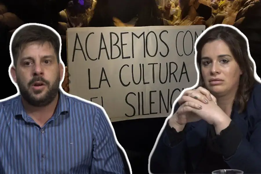 Gastón y Vanesa, los padres de la menor de edad.