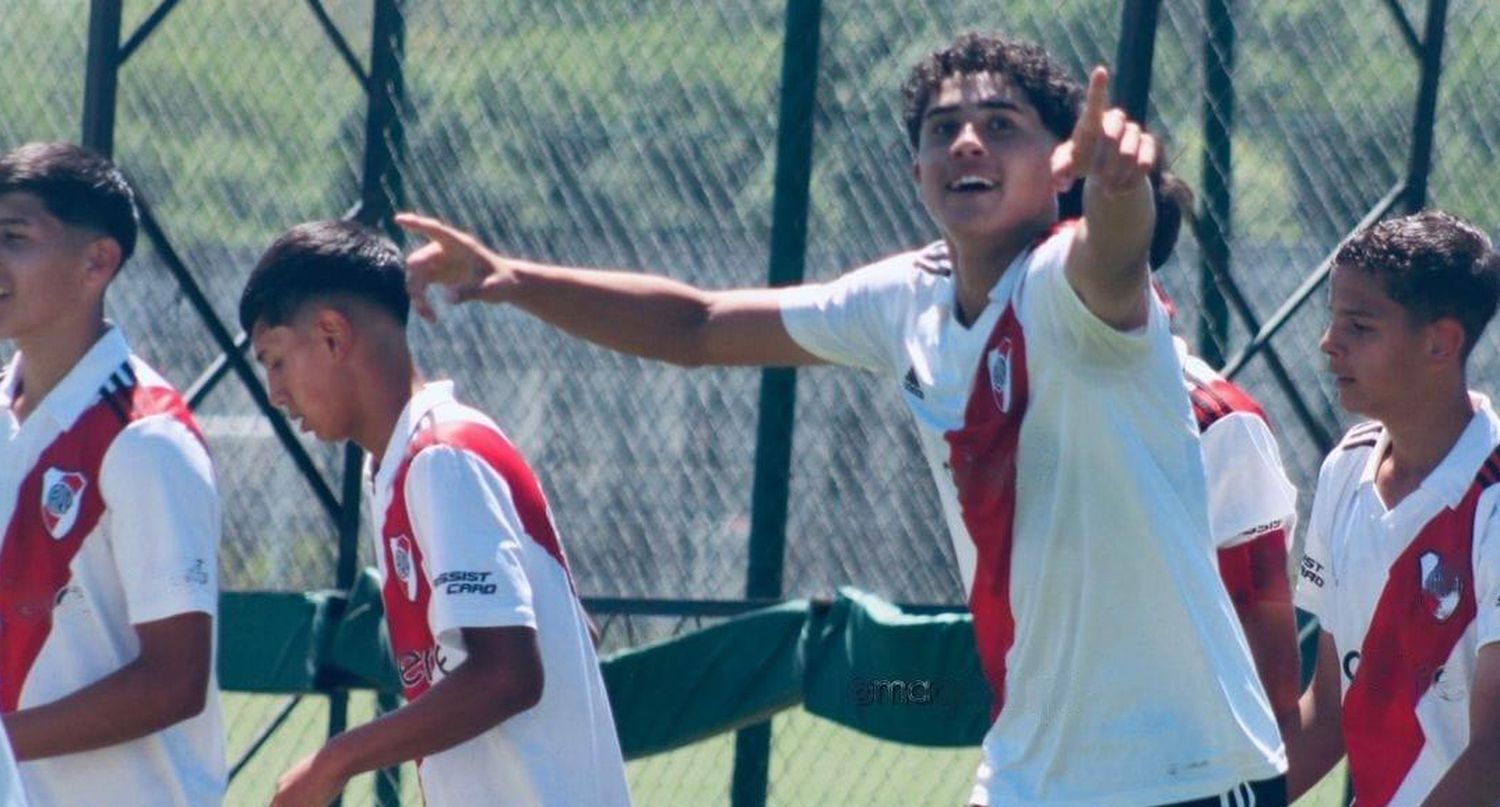 Ayrton Souto, gol con dedicatoria