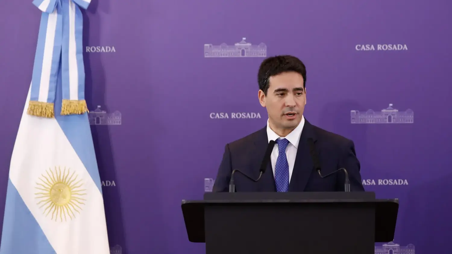 Adrián Ravier. Foto: Casa Rosada