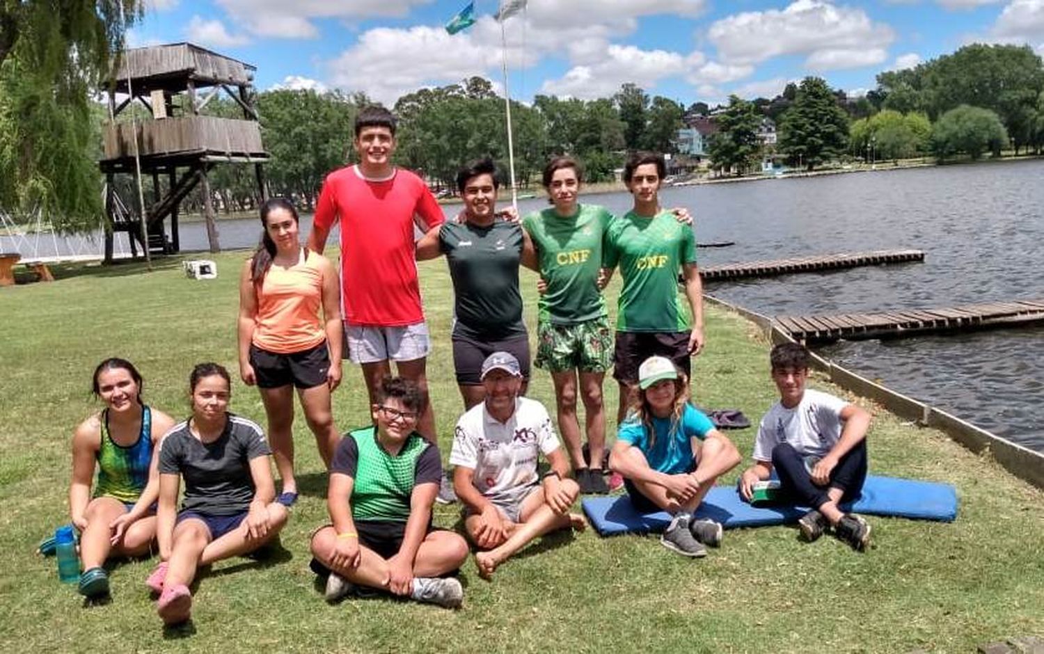 El primer Zonal, en el Lago del Fuerte