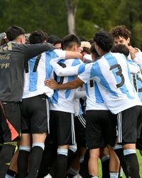 Nosei le dio el triunfo a la Sub 17 argentina ante Qatar