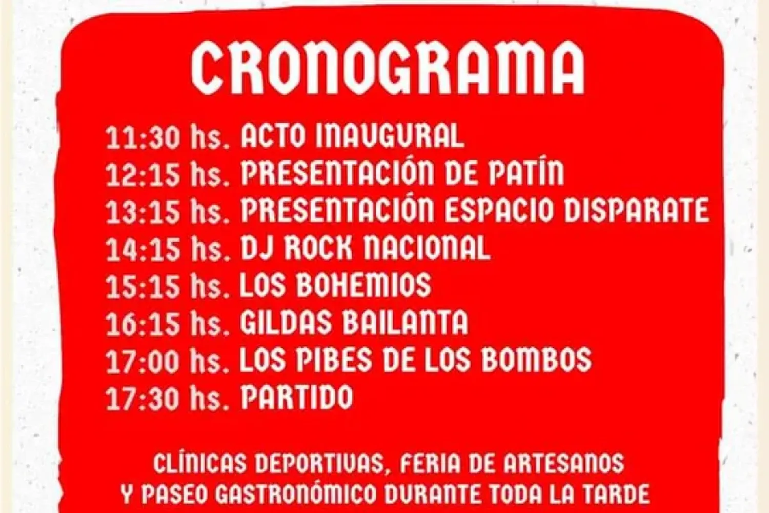 9 de Julio celebrá un nuevo Aniversario con un Festival