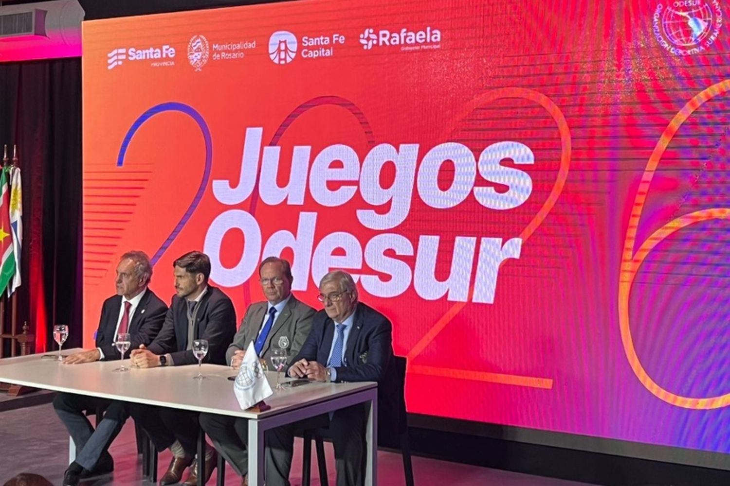 Presentan el plan de obras para los Juegos Odesur en Rosario, Santa Fe y Rafaela