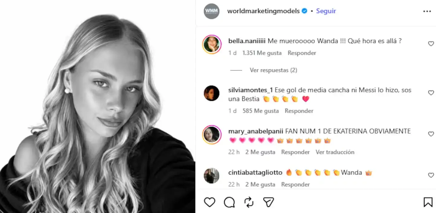 Ekaterina Ojedacanje con la marca de Wanda Nara - 3