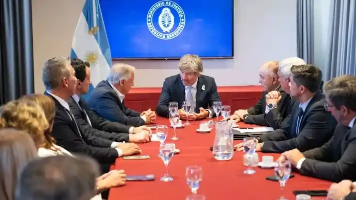 Vranicich participó de una reunión con el ministro de Justicia de la Nación