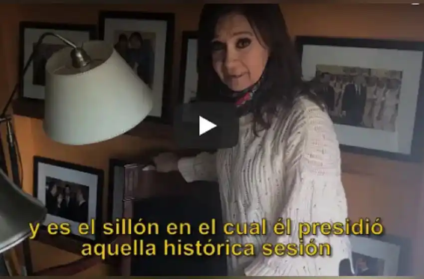 Cristina Kirchner mostró cómo quedó su casa de El Calafate tras los allanamientos