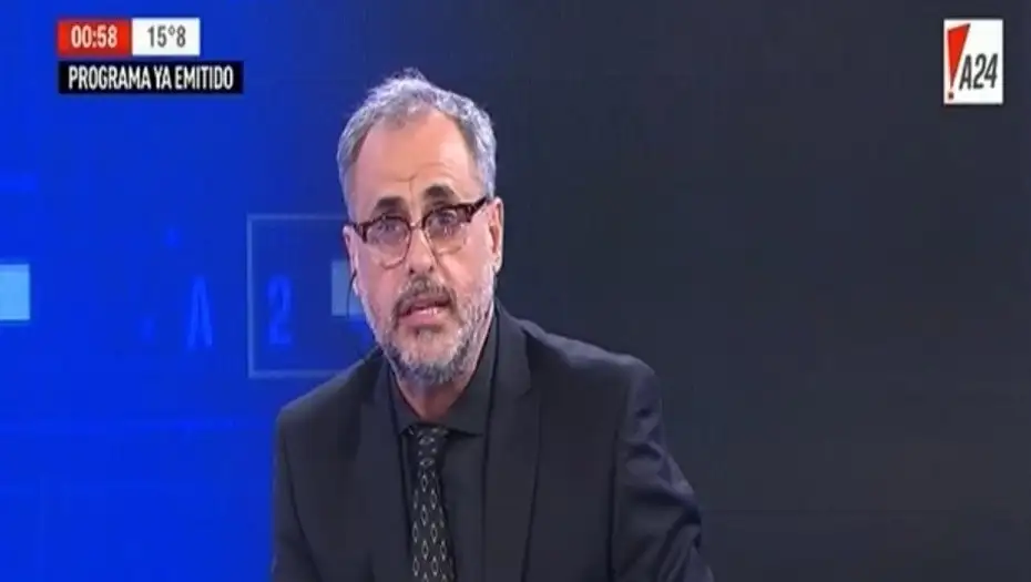 Inesperada renuncia de Jorge Rial a su programa en A24
