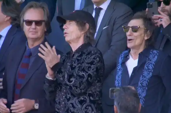 Clásico Stone: Mick Jagger y Ron Wood presentes para ver Barcelona – Real Madrid