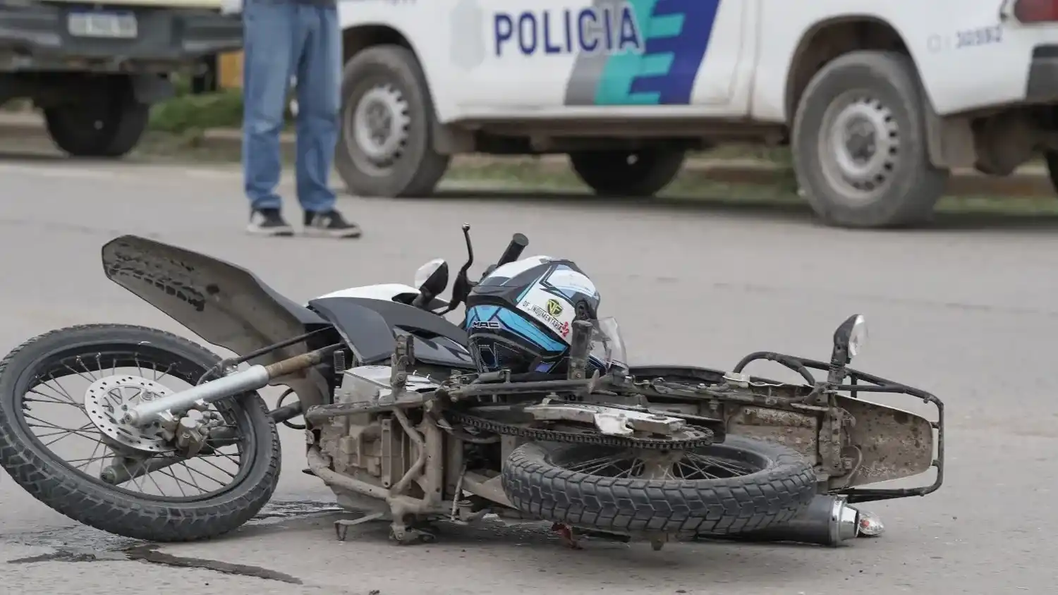 Moto herido