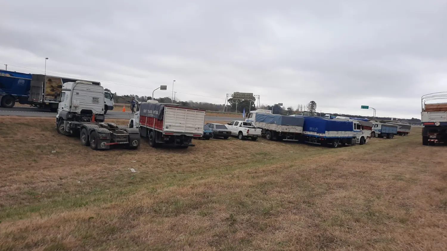 Los transportistas cerealeros reclaman aumento de tarifas.
