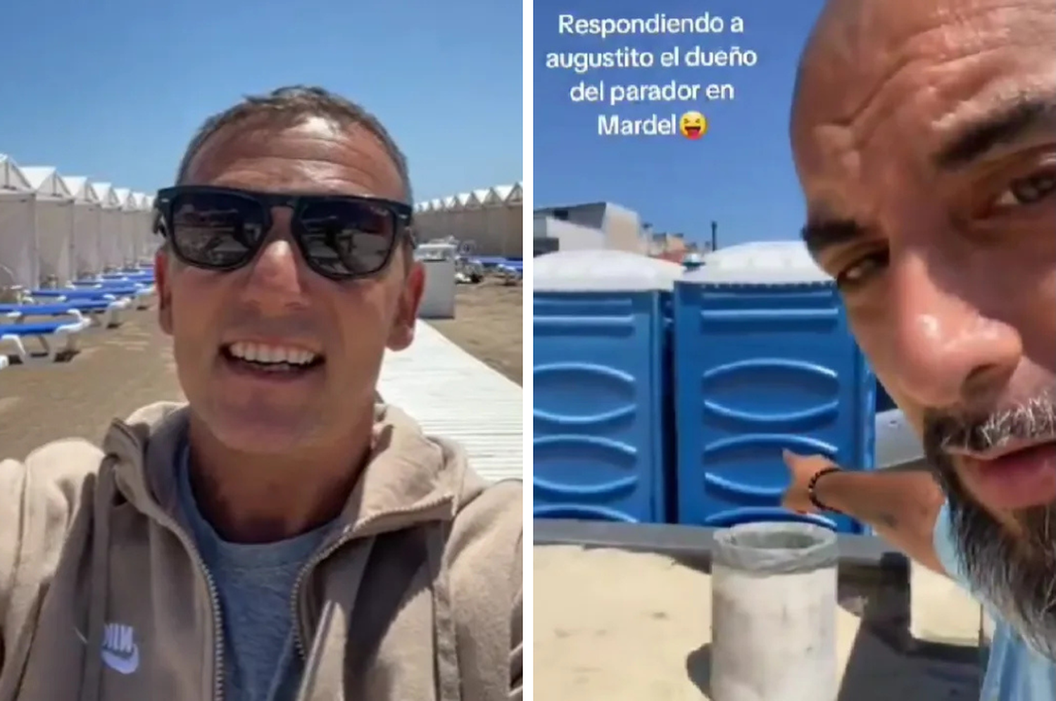 De las tres empanadas a los cuatro baños químicos