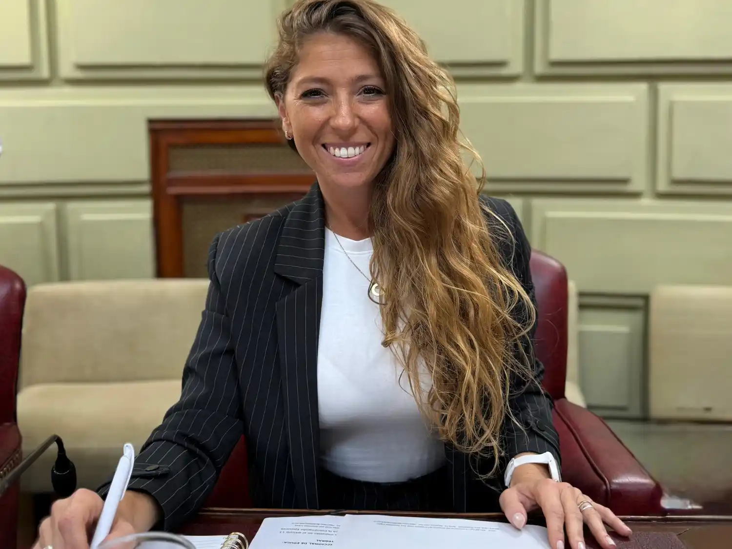 Diputada provincial Sofia Galnares