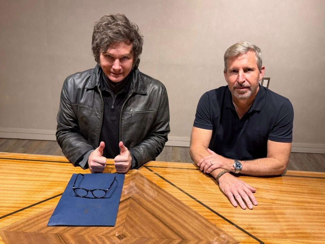 Frigerio compartió una reunión de trabajo con el presidente Milei y planteó una agenda de temas estratégicos entre Nación y Provincia