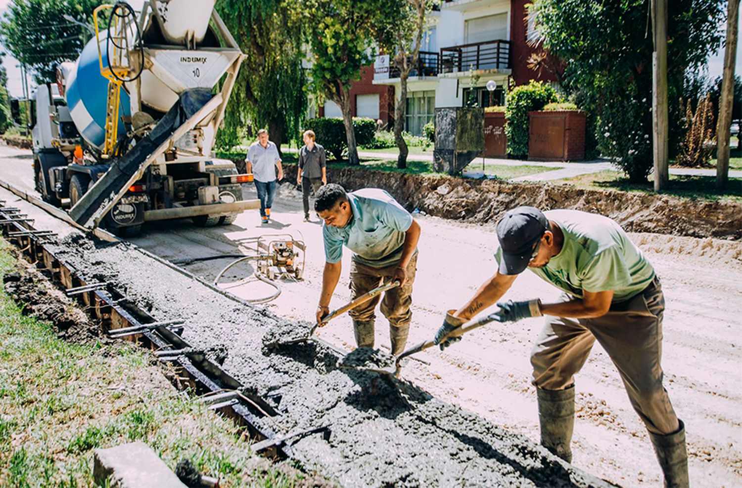 Intenso trabajo de Vialidad Municipal en las calles marplatenses 