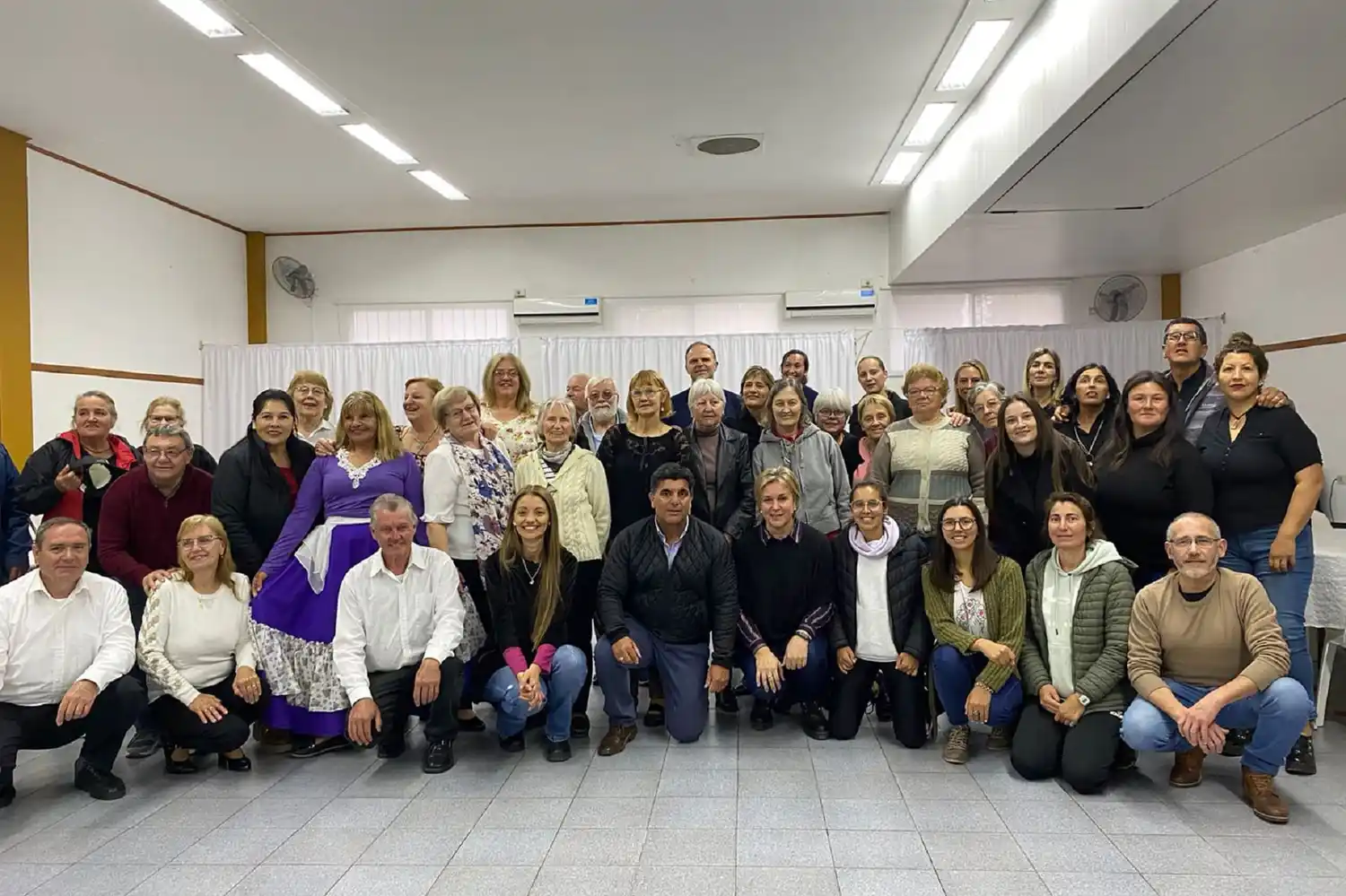 Crearon del área de personas mayores en Valle María