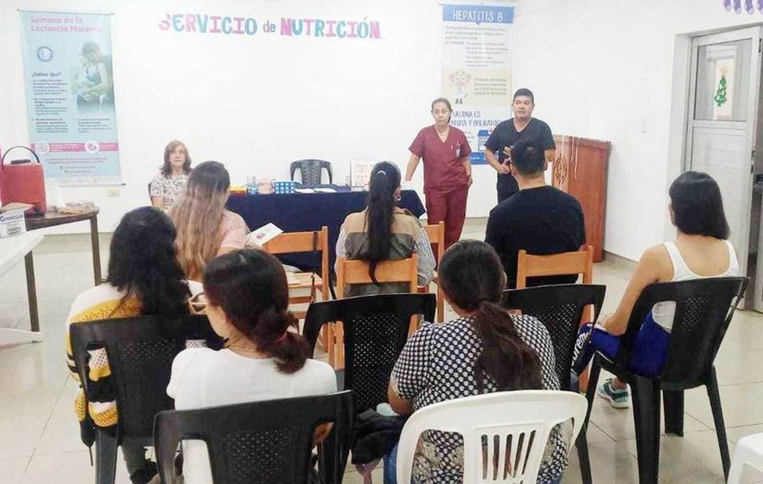 El Hospital de la Madre y el Niño ofrece 
preparar a las embarazadas para el parto