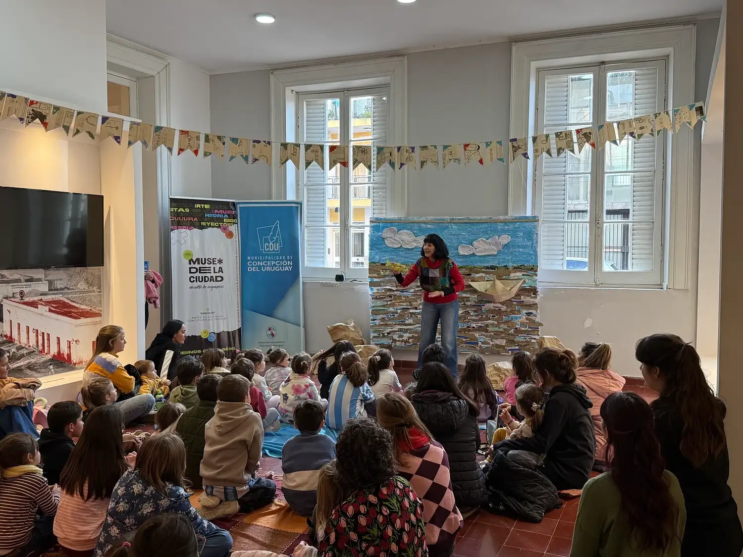 El Museo de la Ciudad inició las vacaciones de invierno con una amplia participación de familias